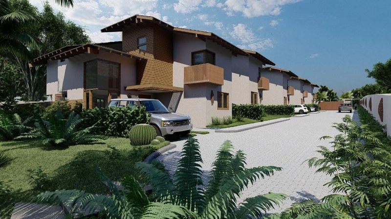 Casa no Condomínio Praia Mar Estrada da Balsa Porto Seguro - 