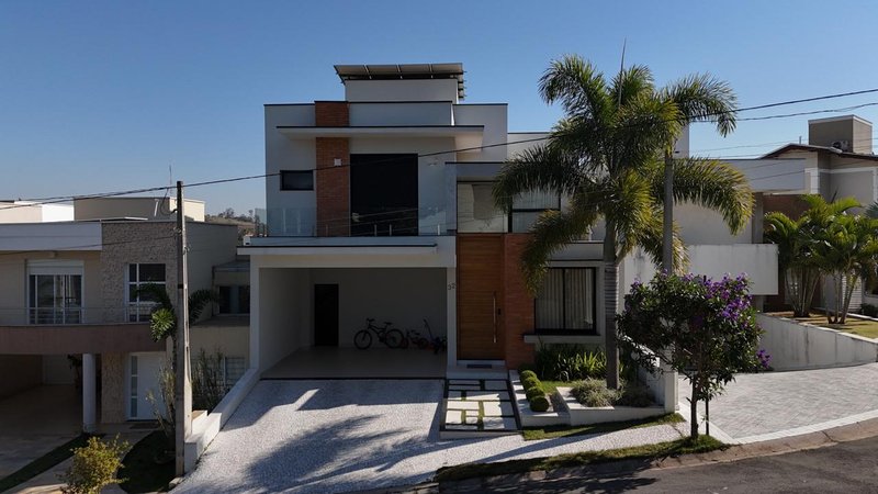 Casa de Luxo à Venda - Porteira Fechada | Moderna, Sustentável e Completa Rua Professor José Leme do Prado Valinhos - 