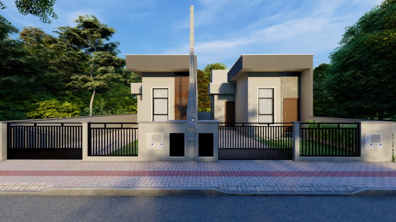 CASA COM 2 DORMITÓRIOS NO LAGEADO BAIXO - Guabiruba - 