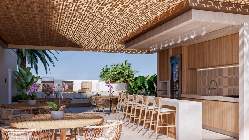 APARTAMENTO DE 1 DORMITÓRIO EM BALNEÁRIO PEREQUE - Porto Belo - 