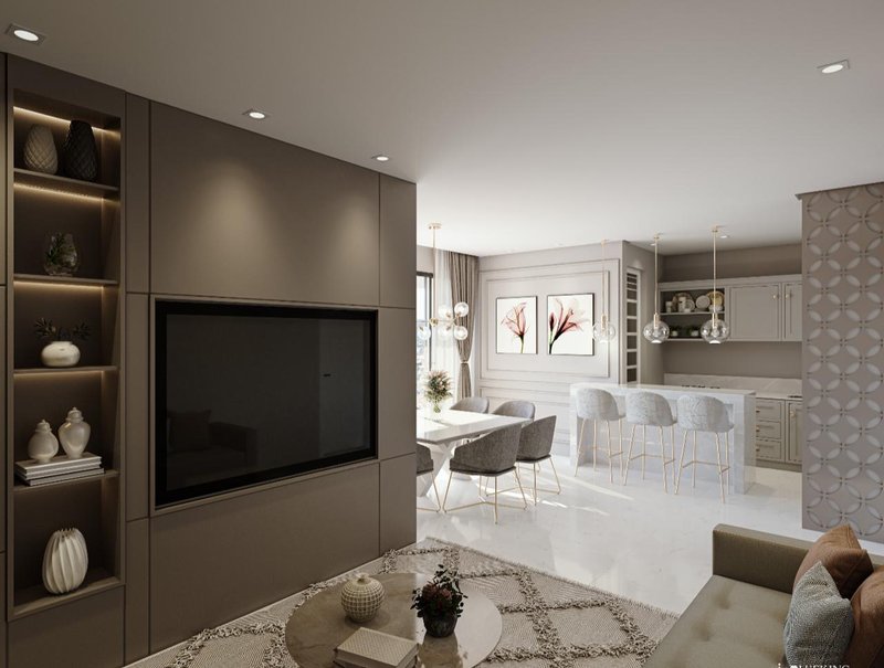 APARTAMENTO COM 2 SUÍTES NA PRAIA DE BALNEÁRIO PEREQUE - Porto Belo - 
