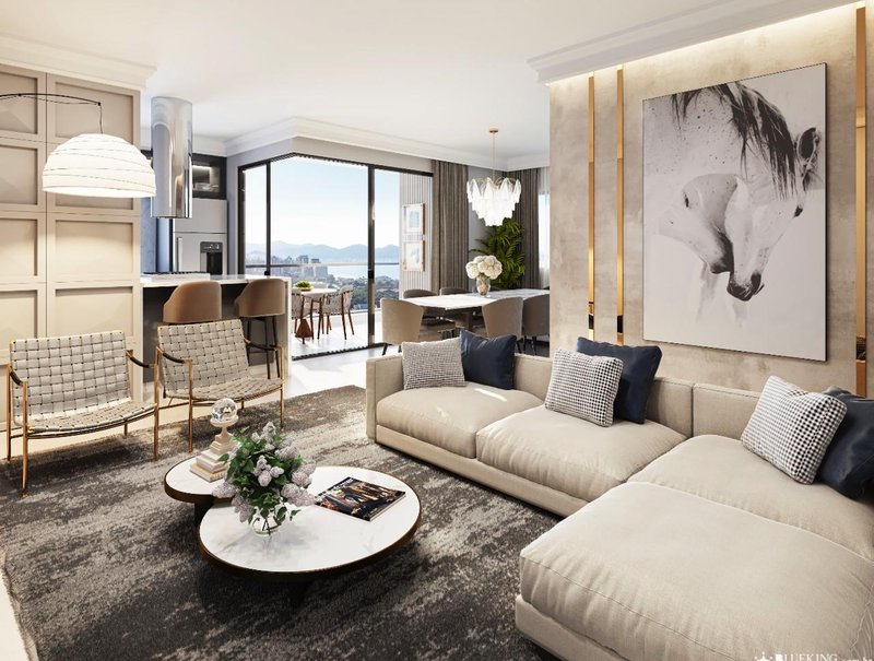 APARTAMENTO COM 2 SUÍTES NA PRAIA DE BALNEÁRIO PEREQUE - Porto Belo - 