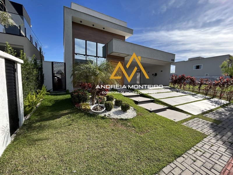 Casa com 3 dormitórios à venda, 195 m² - Alphaville1 - por R$1.280.000,00- Inoã- Maricá Rodovia Ernani Do Amaral Peixoto, Nº S/N - Km 15.5 Maricá - 