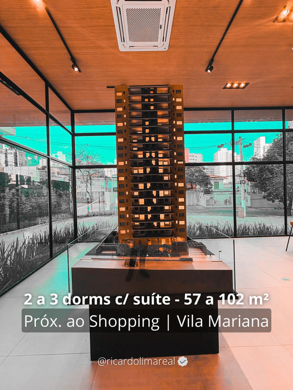 Pleno Vila Mariana: 3 dormitórios com suíte e 2 vagas na Vila Mariana Rua Coronel Lisboa São Paulo - 