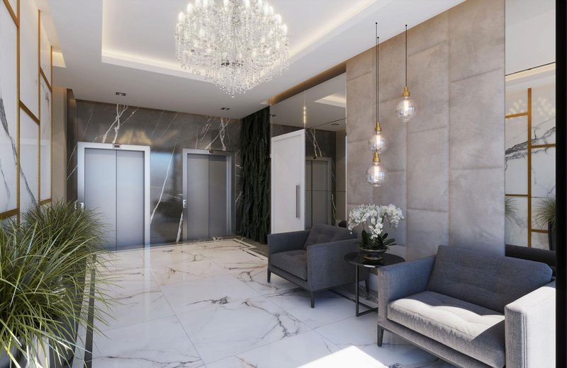 Ilha Li Galli Residence / Apartamento com suíte, com sacada e churrasqueira Rua 406-E Itapema - 