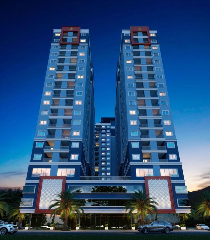 Ilha Li Galli Residence / Apartamento com suíte, com sacada e churrasqueira Rua 406-E Itapema - 