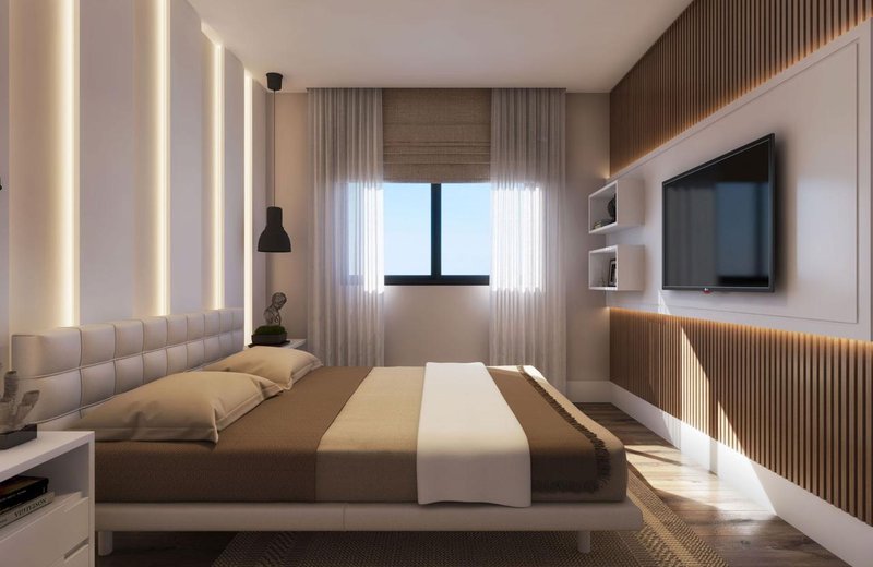 Ilha Li Galli Residence / Apartamento com suíte, com sacada e churrasqueira Rua 406-E Itapema - 