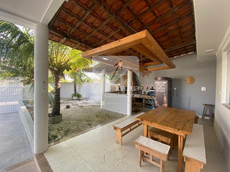 Aluguel R$ 3.600,00 Casa Mobiliada 4/4, 3 Suítes Alto Padrão, Jauá - Camaçari - Camaçari - 