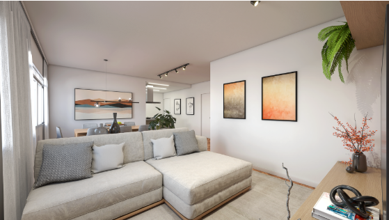Apartamento 110m² na Bela Vista 2 dorm 1 suíte 1 vaga Alameda Ribeirão Preto São Paulo - 