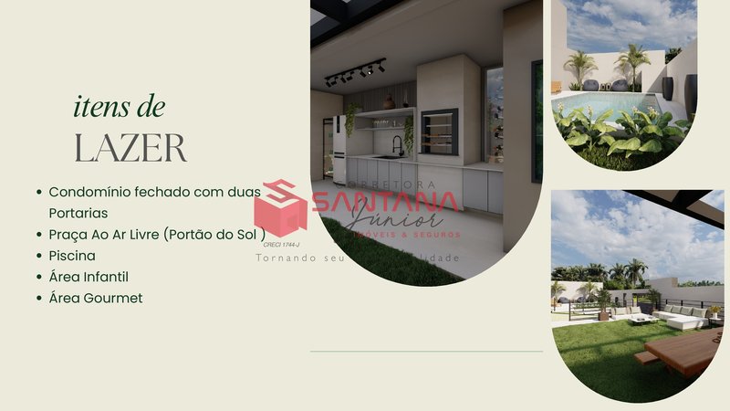 Casa à venda em Buraquinho – 3 suítes em condomínio fechado Rua Marieta Brito da Luz Lauro de Freitas - 