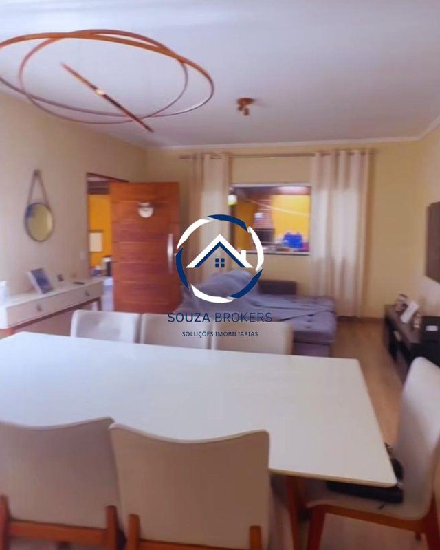 Excelente casa de 180,5m² no Bairro Colônia em Ribeirão Pires - Ribeirão Pires - 
