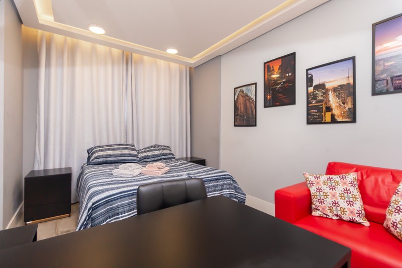 Apartamento 34m² na República 1 dorm 1 vaga Avenida Ipiranga São Paulo - 