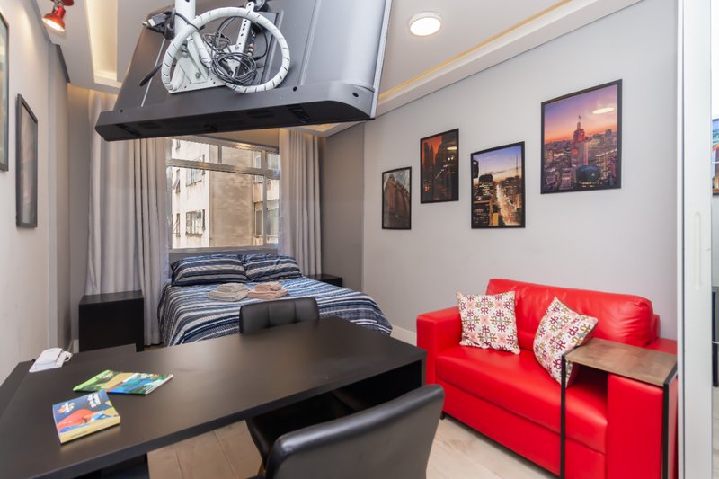 Apartamento 34m² na República 1 dorm 1 vaga Avenida Ipiranga São Paulo - 