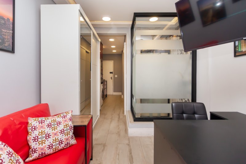 Apartamento 34m² na República 1 dorm 1 vaga Avenida Ipiranga São Paulo - 