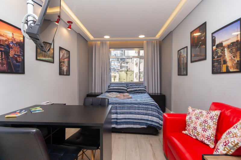 Apartamento 34m² na República 1 dorm 1 vaga Avenida Ipiranga São Paulo - 