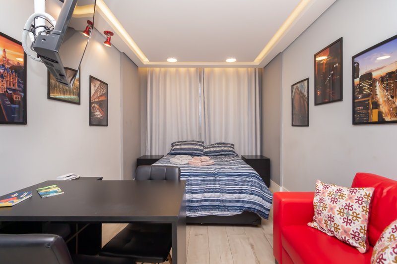Apartamento 34m² na República 1 dorm 1 vaga Avenida Ipiranga São Paulo - 
