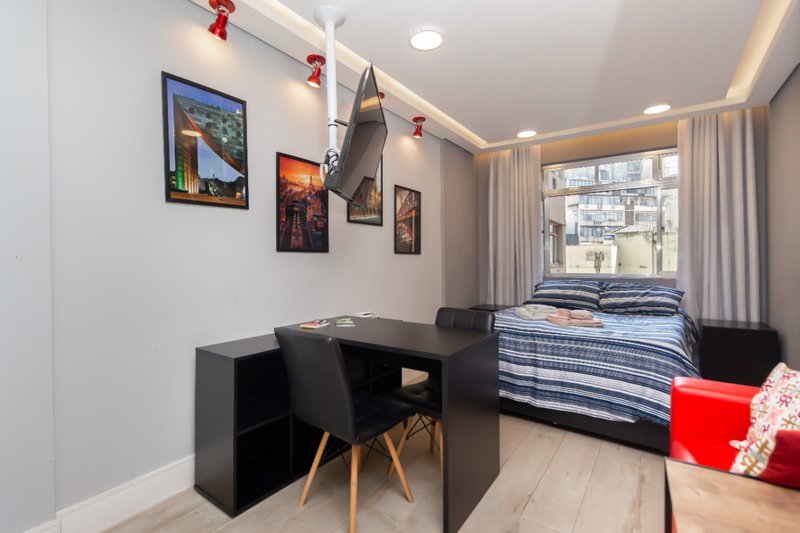 Apartamento 34m² na República 1 dorm 1 vaga Avenida Ipiranga São Paulo - 