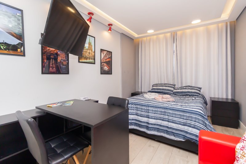 Apartamento 34m² na República 1 dorm 1 vaga Avenida Ipiranga São Paulo - 