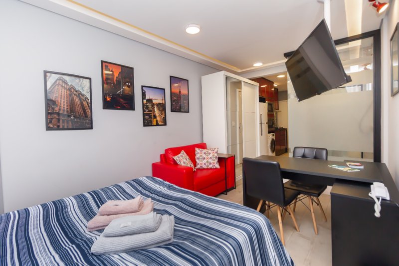 Apartamento 34m² na República 1 dorm 1 vaga Avenida Ipiranga São Paulo - 