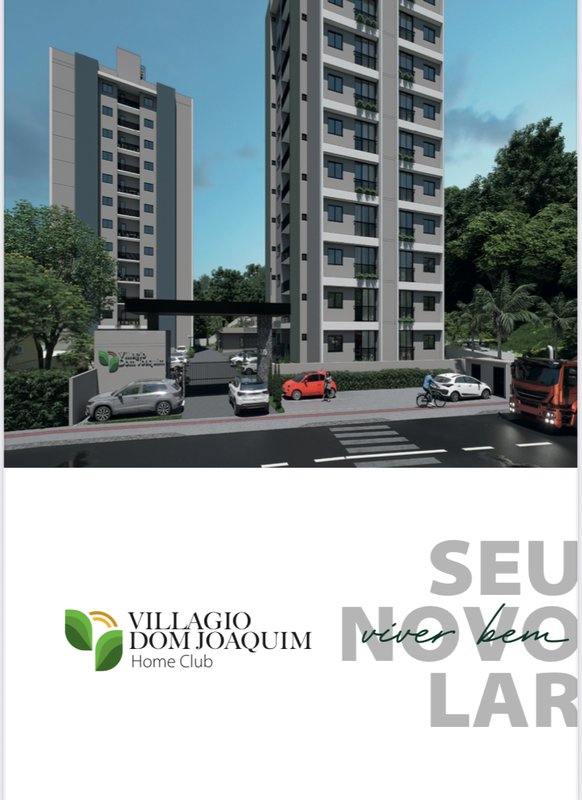 APARTAMENTO COM 1 SUÍTE + 1 DORMITÓRIO EM DOM JOAQUIM - Brusque - 