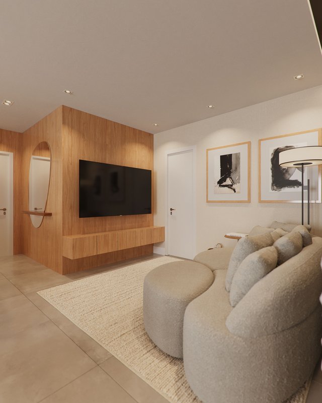 APARTAMENTO COM 1 SUÍTE MAIS 1 DORMITÓRIO NO SOUZA CRUZ - Brusque - 