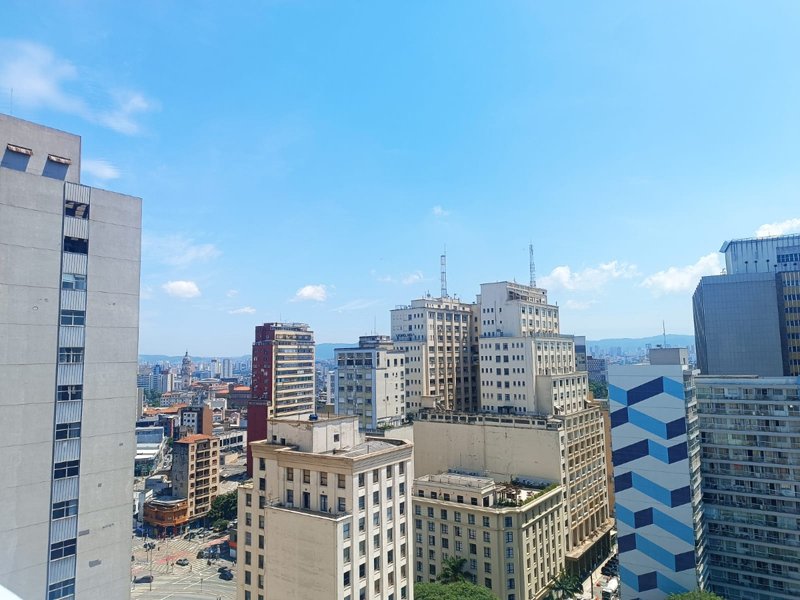 Studio 31m² na República 1 dorm Rua Brigadeiro Tobias São Paulo - 