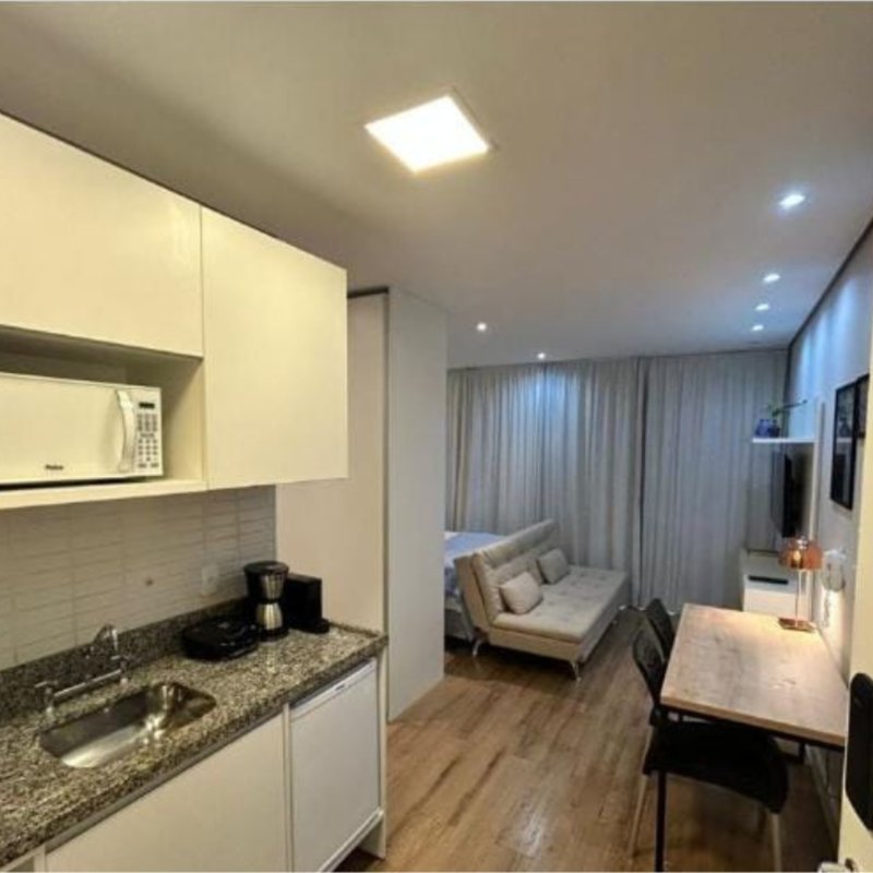 Studio 31m² na República 1 dorm Rua Brigadeiro Tobias São Paulo - 