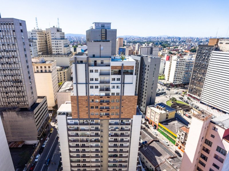 Studio 31m² na República 1 dorm Rua Brigadeiro Tobias São Paulo - 