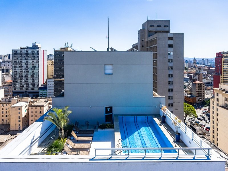 Studio 31m² na República 1 dorm Rua Brigadeiro Tobias São Paulo - 