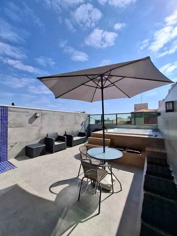 Cobertura na Vila Valparaiso em Santo André 150m2 - 03 dorms - 02 vagas - Santo André - 