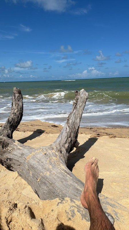 Casa pé na areia na estrada da Balsa Estrada da Balsa Porto Seguro - 