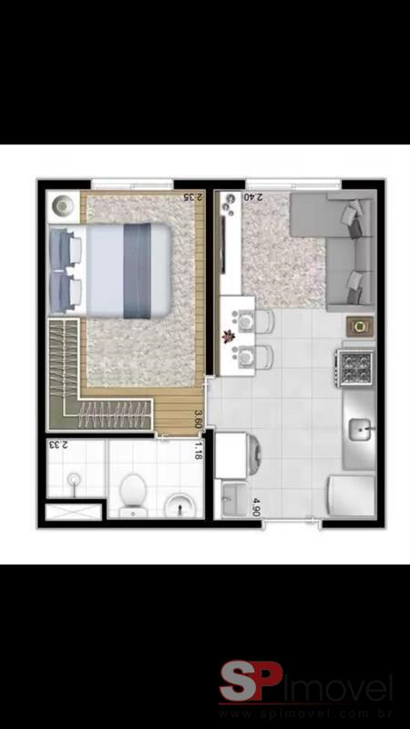 apartamento Rua do Lavapés São Paulo - 