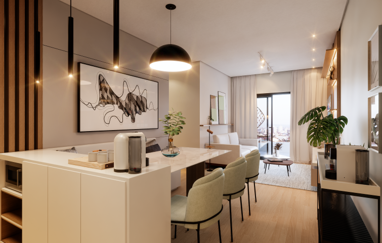 Apartamento Lumma Corporate & Home - Residencial 82m Armando Calil Bulos Florianópolis - 