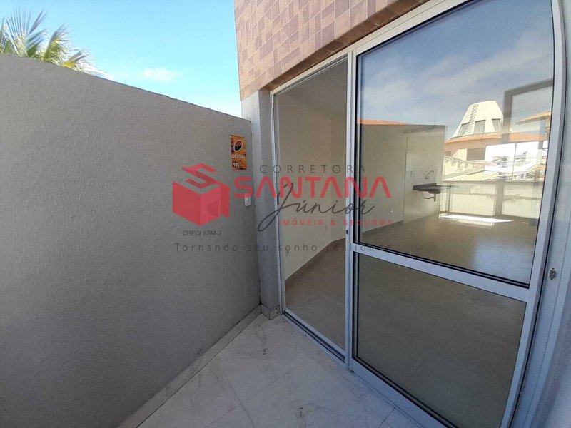 Apartamento 2/4 com Terraço Privativo à Venda em Vilas do Atlântico Alameda Praia de Pitangui Lauro de Freitas - 