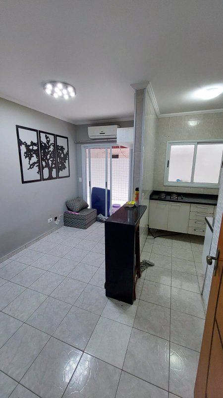 Apartamento com 01 dormitório para locação - Ocian - Praia Grande - SP Rua Teófila Vanderlinde Praia Grande - 