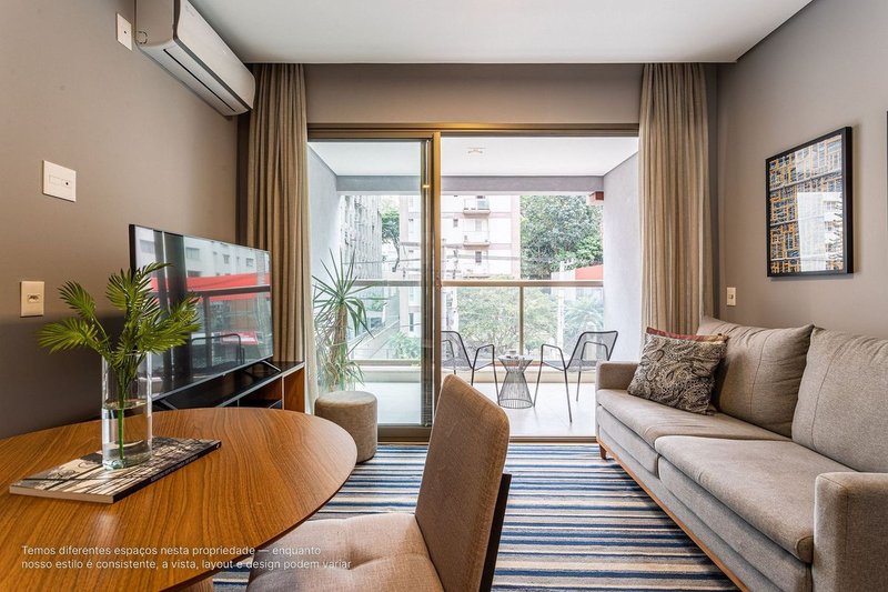 Apartamento com 2 Quartos para alugar, 46m² - Pinheiros Rua Oscar Freire São Paulo - 