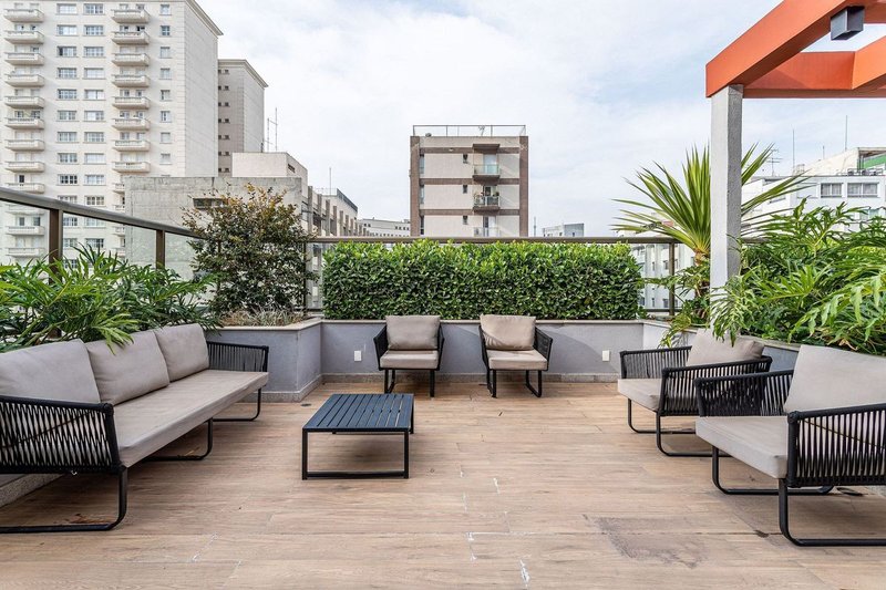 Apartamento com 2 Quartos para alugar, 46m² - Pinheiros Rua Oscar Freire São Paulo - 
