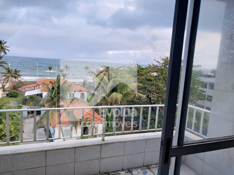 Aluguel DIÁRIA R$ 300,00 Apartamento Suíte Mobiliado Vista Mar, Elevador- Itapuã- Salvador - Salvador - 