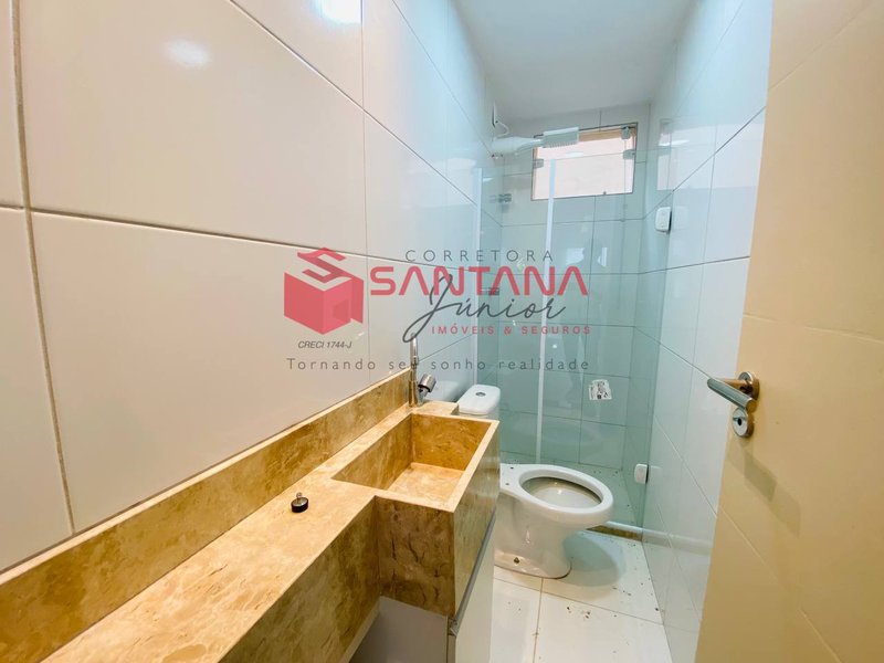 Casa em Condomínio com 4/4 (3 Suítes) para Locação em Abrantes Rua Colônia Boa União Camaçari - 