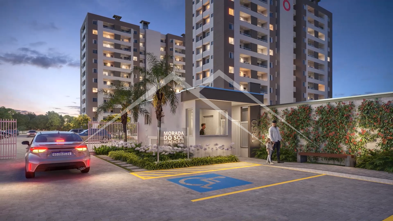 Morada do Sol Beach Club – Penha/SC  52 m² e 69 m² - Penha - 
