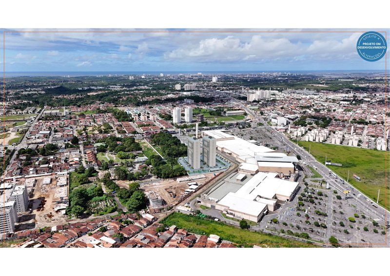 Grand Paladium - Apartamento 2 quartos Suíte e Varanda - Ao lado do Shopping Pátio Maceió - Maceió - 