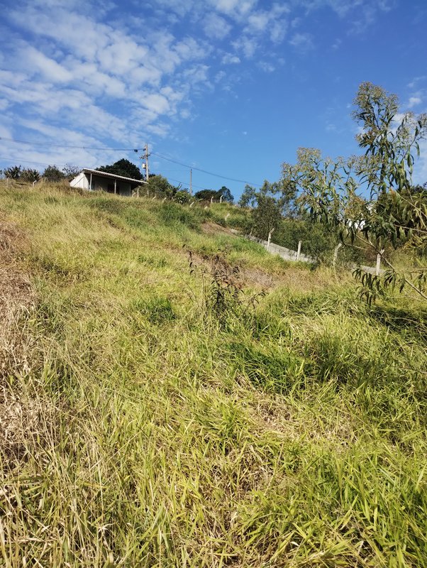 Terreno com boa topografia e uma pequena casa à venda no Morro Azul - Igaratá - 