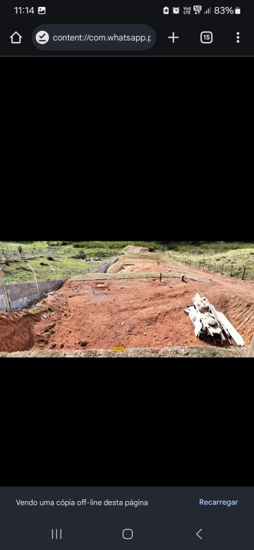 Terreno com boa topografia e uma pequena casa à venda no Morro Azul - Igaratá - 