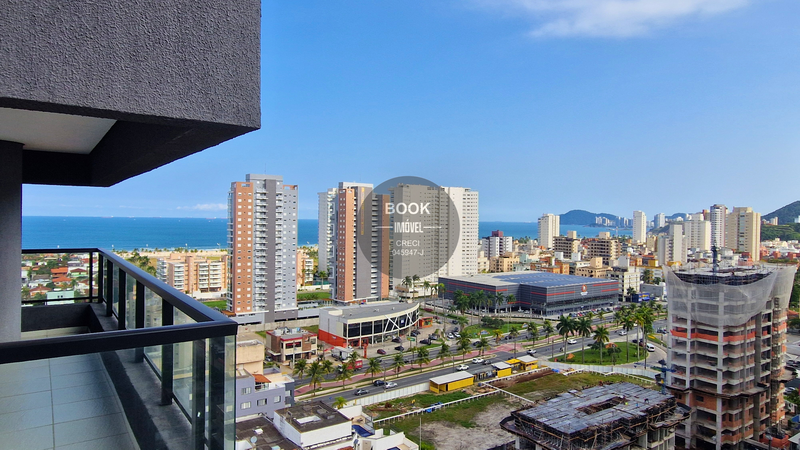 Studio Mobiliado com Vista Mar na Praia da Enseada! Rua Begônia Guarujá - 