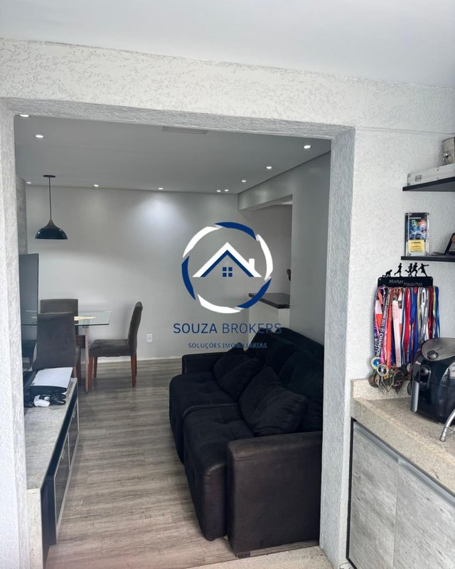 Excelente apartamento de 60m² na Vila Valparaíso em Santo André - Santo André - 