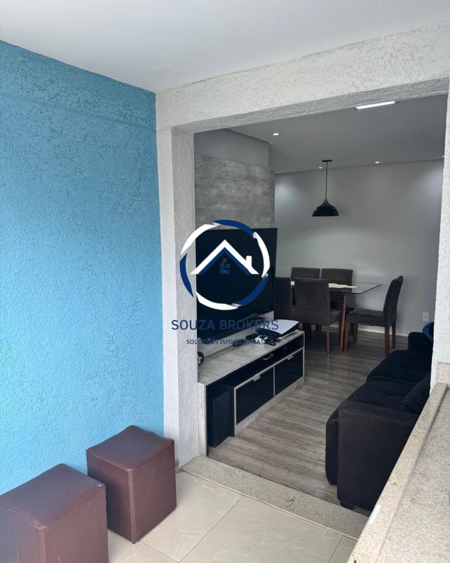 Excelente apartamento de 60m² na Vila Valparaíso em Santo André - Santo André - 