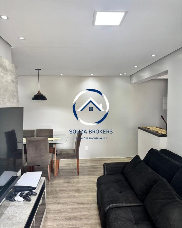 Excelente apartamento de 60m² na Vila Valparaíso em Santo André - Santo André - 