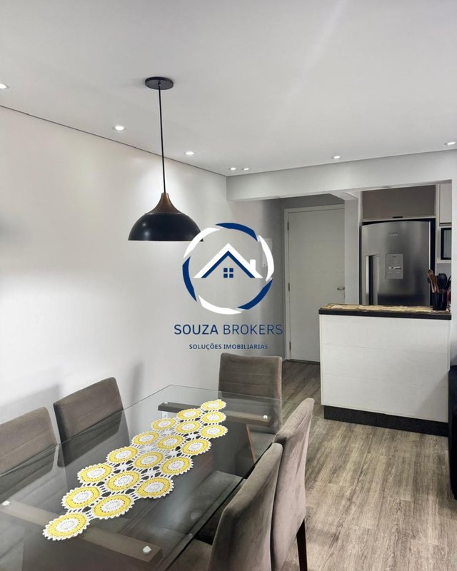 Excelente apartamento de 60m² na Vila Valparaíso em Santo André - Santo André - 