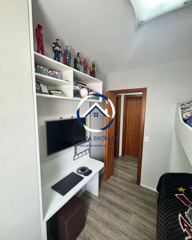 Excelente apartamento de 60m² na Vila Valparaíso em Santo André - Santo André - 