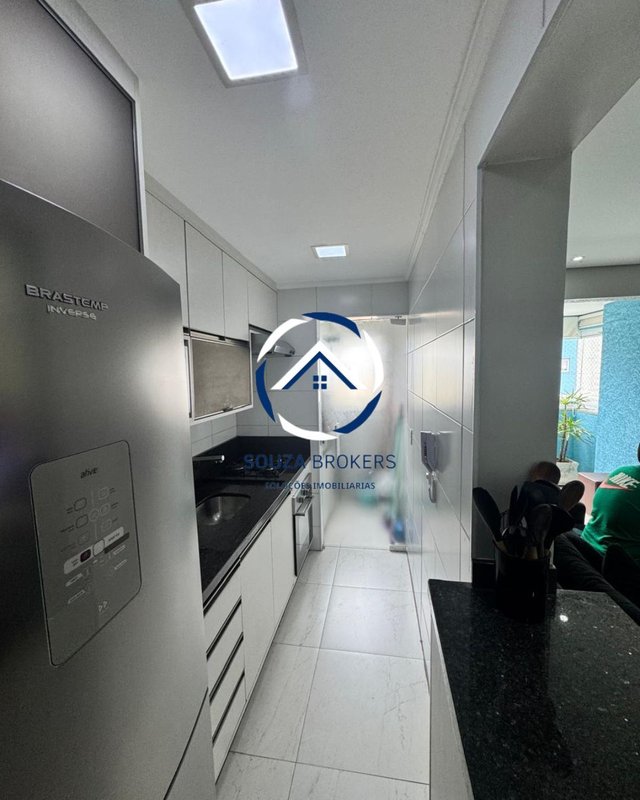 Excelente apartamento de 60m² na Vila Valparaíso em Santo André - Santo André - 